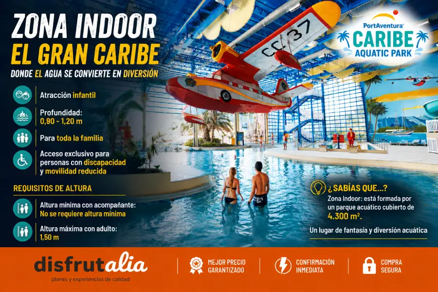 Portaventura Caribe Aquatic Park - Zona indoor
